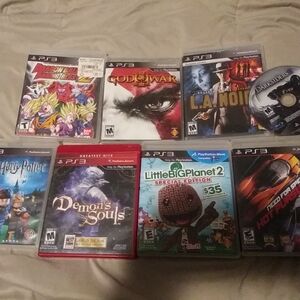 Lot 8 Rare Dragon Ball: Raging Blast 2 Sony PlayStation 3 PS3 CIB God Of War III